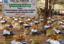 Photo of Mali : L’ONG Alfarouk et Yetim Wakfy offrent 12 millions de FCFA de vivres aux orphelins et veuves de Bamako