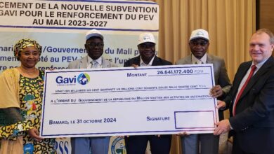 Photo of Lancement de la nouvelle subvention de GAVI pour le renforcement du Programme Elargi de Vaccination du Mali : une enveloppe de plus de 26,641 milliards de FCFA, est la nouvelle subvention de GAVI.